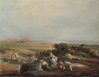 Ansicht von Fuenterrabía (Fragment)