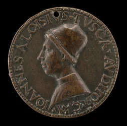 Giovanni Alvise Toscani, ca. 1450-1478, Mailänder Juriskonsult, Konsistorialanwalt...[Vorderseite]
