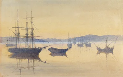Sonnenuntergang, Konstantinopel