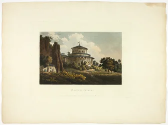 St. Agnes Kirche, Tafel acht aus den Ruinen von Rom