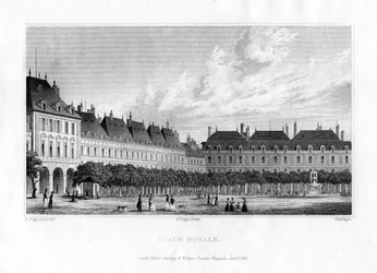 Place Royal, Paris, 1830