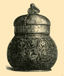 Elfenbeinkasten, 750-850 n. Chr., 1881