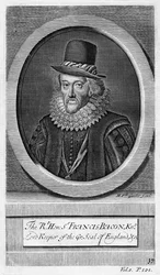 Sir Francis Bacon, Viscount St Albans, englischer Philosoph, Wissenschaftler und Staatsmann