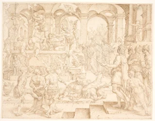 Josias befiehlt, dass alle Priester der Höhen getötet werden sollen