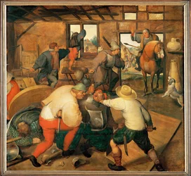 Schlägerei in einer Kneipe