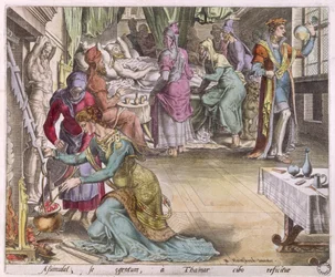 Heilung eines Invaliden, Studie für 