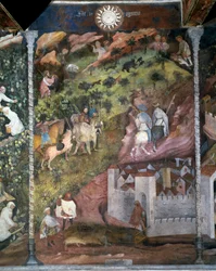 Monat November (Detail) aus dem Zyklus der Monate