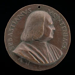 Sebastiano Montagnacco, gestorben 1540, venezianischer Patrizier [Vorderseite], 1520-1530