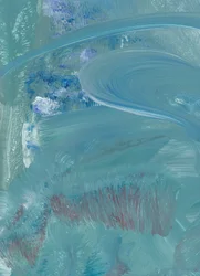 Flüssiges Blaues Abstrakt