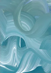 Flüssige Blaue Wellen