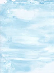 Weiche Blaue Waschung