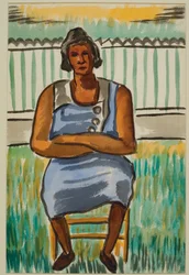 Sitzende Figur, ca. 1934