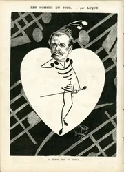 Illustration von Manuel Luque in La Caricature (1880)