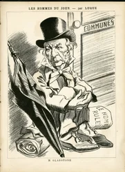 Illustration von Manuel Luque (1854-1919) in La Caricature (1880)