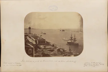 Straße zum Hafen von Pernambuco, gesehen vom Malakoff-Turm