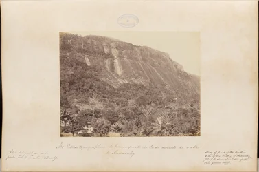 Topographische Studie eines Teils der rechten Seite des Andanahy-Tals
