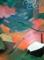 Hirsche im Wald I, 1912