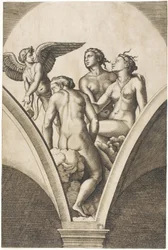 Amor und die drei Grazien