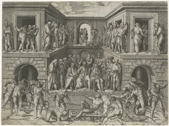 Das Martyrium des heiligen Laurentius
