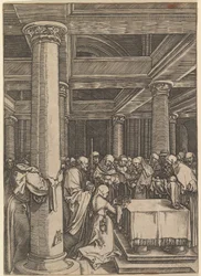 Die Darstellung Jesu im Tempel, nach Dürer, ca. 1500-1534