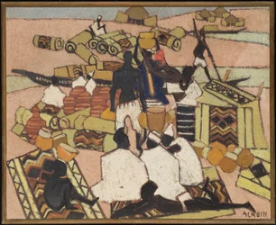 Der Teppichmarkt in Mopti