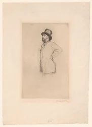 Porträt von Edgar Degas
