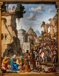Anbetung der Weisen (Detail)