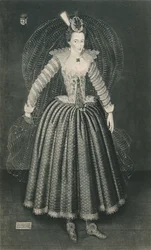 Lucy Harrington, Gräfin von Bedford, ca. 16. Jahrhundert 1904