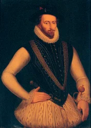 Porträt von Sir Walter Raleigh, 1595