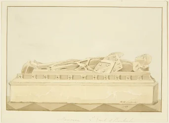 Abbild von Maurice, 7. Earl of Berkeley in der Kathedrale von Bristol