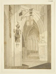 Penns Denkmal, Banner usw. in St. Mary Redcliffe