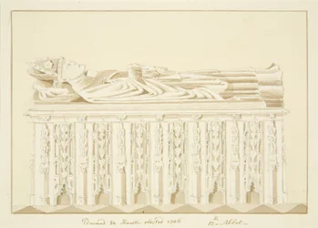 Grab von Abt Knowles in der Kathedrale von Bristol