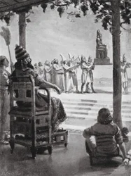 Neujahrstag in Babylon, 680 v. Chr.