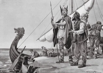 Rurik zieht ins Land der Slawen, 862 n. Chr.