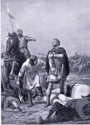 Gefangennahme des Kaisers Romanus Diogenes durch Alp Arslan im Jahr 1071