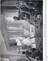 Joseph vor dem Pharao, um 1920