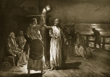 „Schlagt zu, aber hört mich an“, Illustration aus „Hutchinson