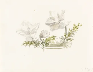 Studie eines Blumenarrangements