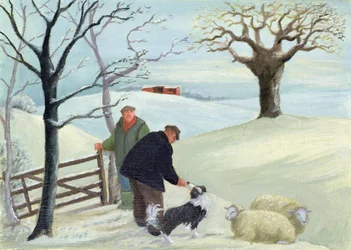 Der Bauer und sein Hund