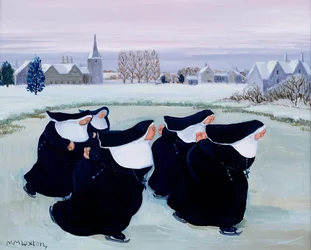 Winter im Kloster