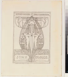 Entwurf für ein Exlibris