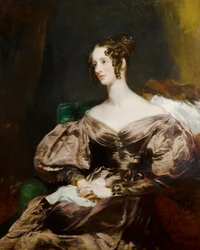 Porträt von Harriet Brudenell, Countess Howe (1799-1836)