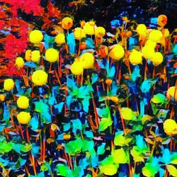 Blauer Schmetterling