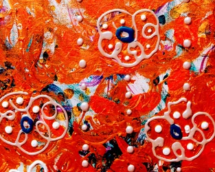 Die Harmonie auf dem Blumenfeld