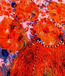Orange Blütenpracht