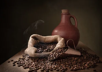 Aromatische Kaffeebohnen