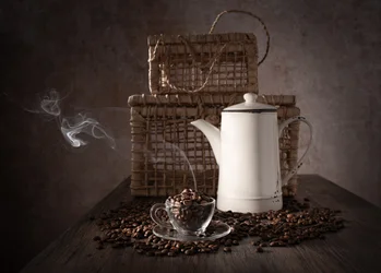 Gemütlicher Kaffeemoment