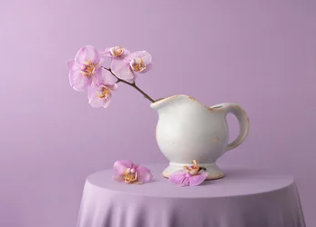Elegante Lavendel-Orchideen