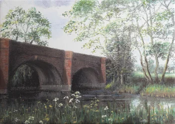 Brücke bei Cookham Moor, 2022
