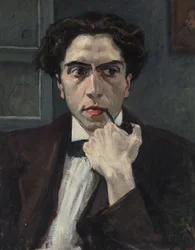 Porträt von Emili Fontbona 1879-1938, ca. 1901-1902